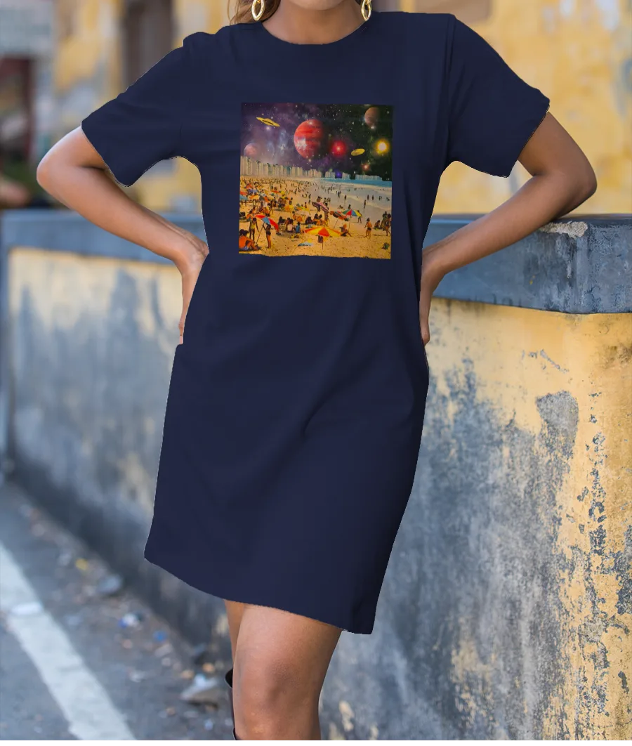 Take me to the beach T-Shirt Dress