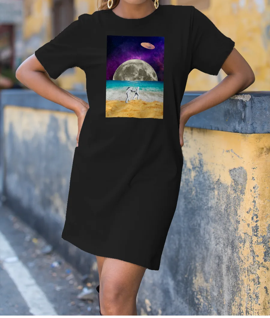 Take me to the beach T-Shirt Dress