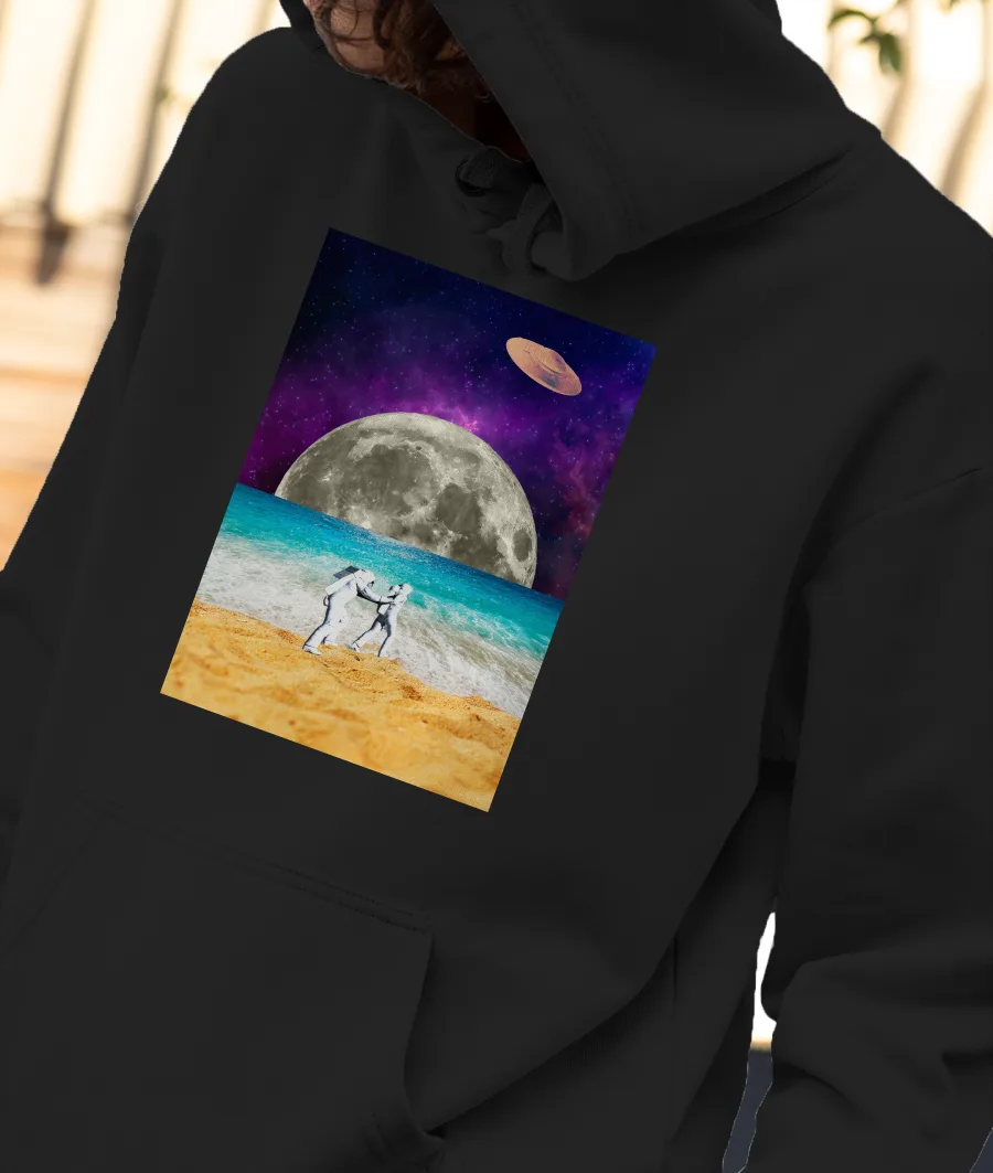 Take me to the beach Front-Printed Hoodie