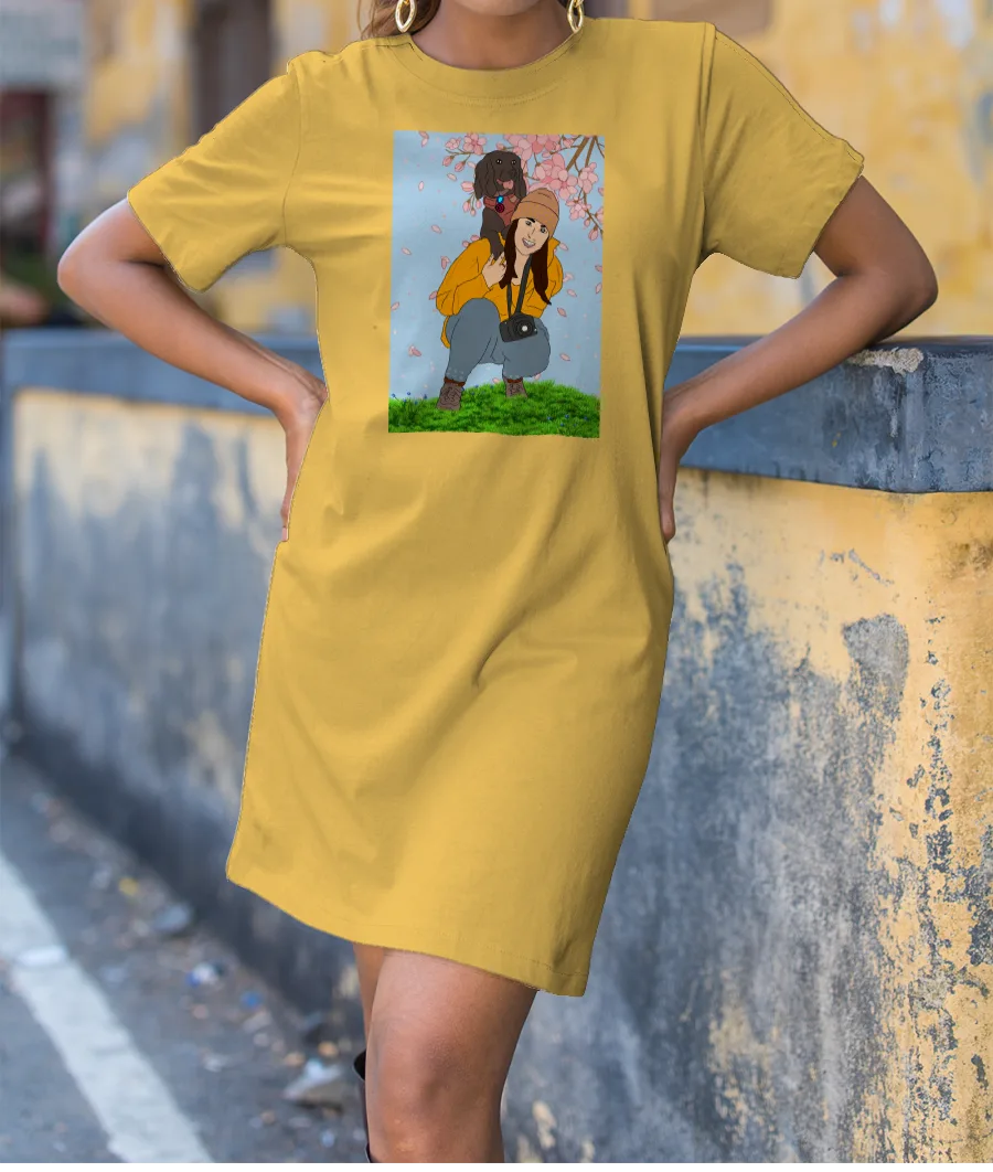 Doggo-My friend T-Shirt Dress