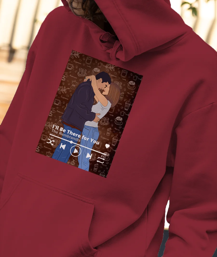 Friends-I"ll be there for you Front-Printed Hoodie