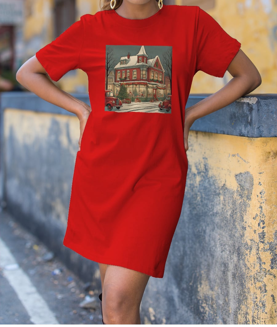 Victorian christmas  T-Shirt Dress