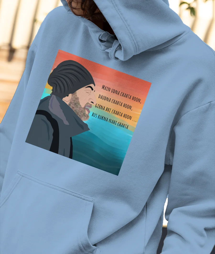 Yeh jaawani hai deewani quotes Front-Printed Hoodie