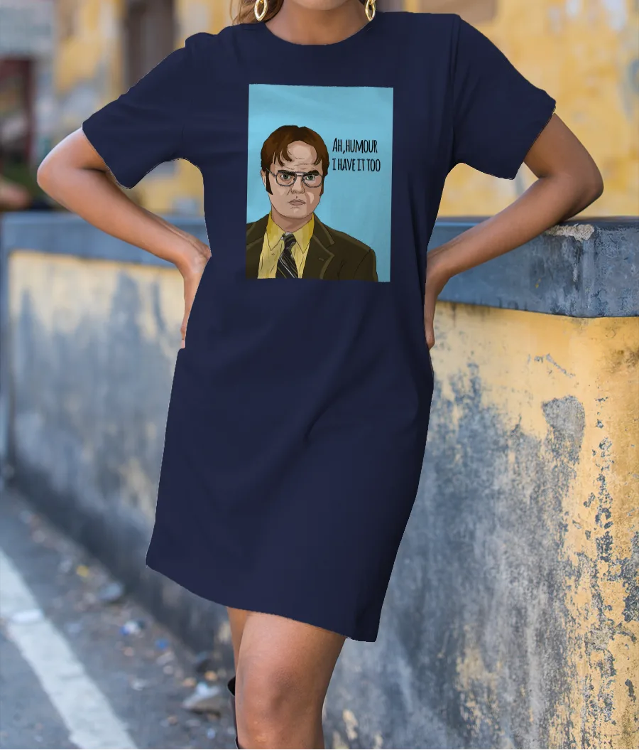 Funny dwight schrute T-Shirt Dress