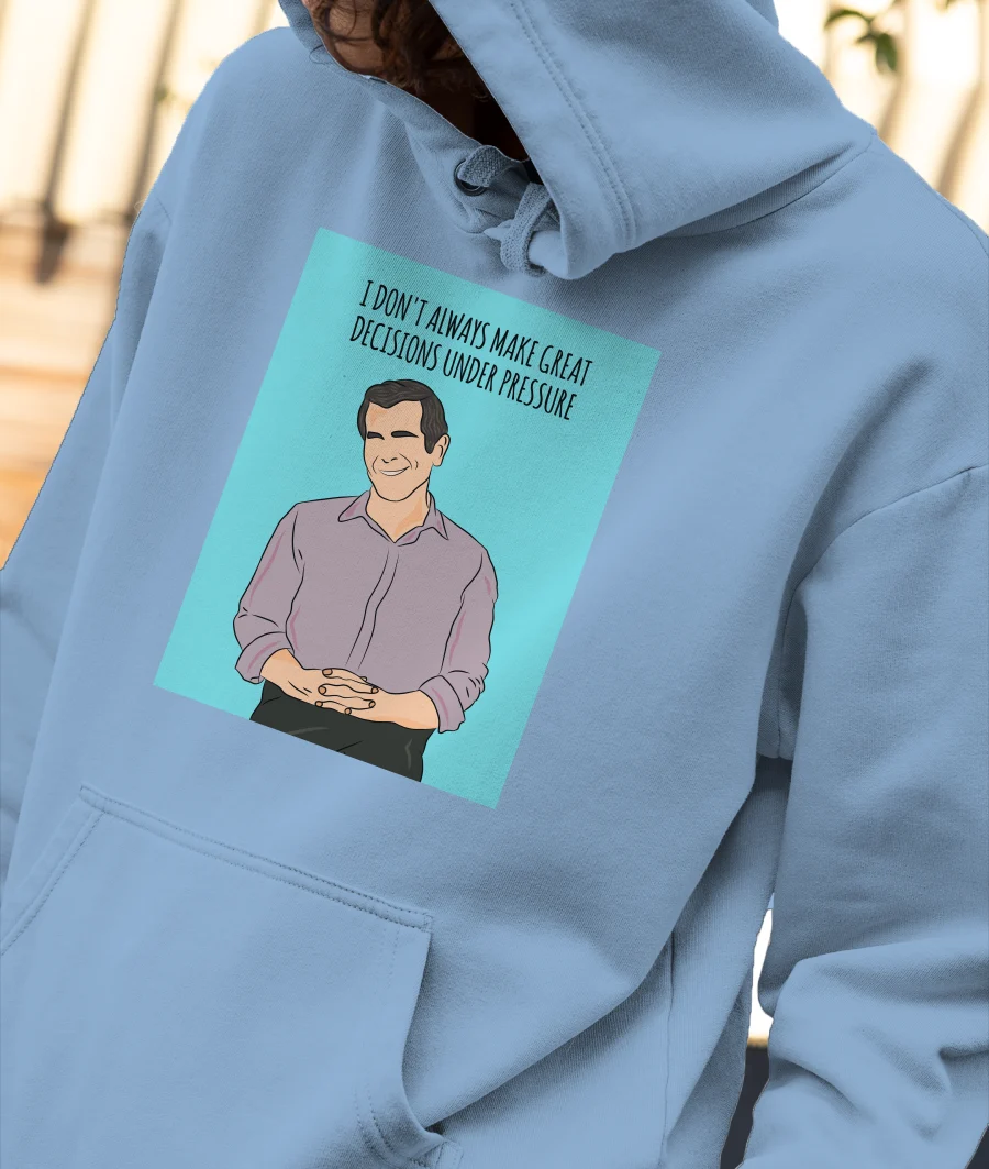 Modern Family-PhilDunphy quote Front-Printed Hoodie