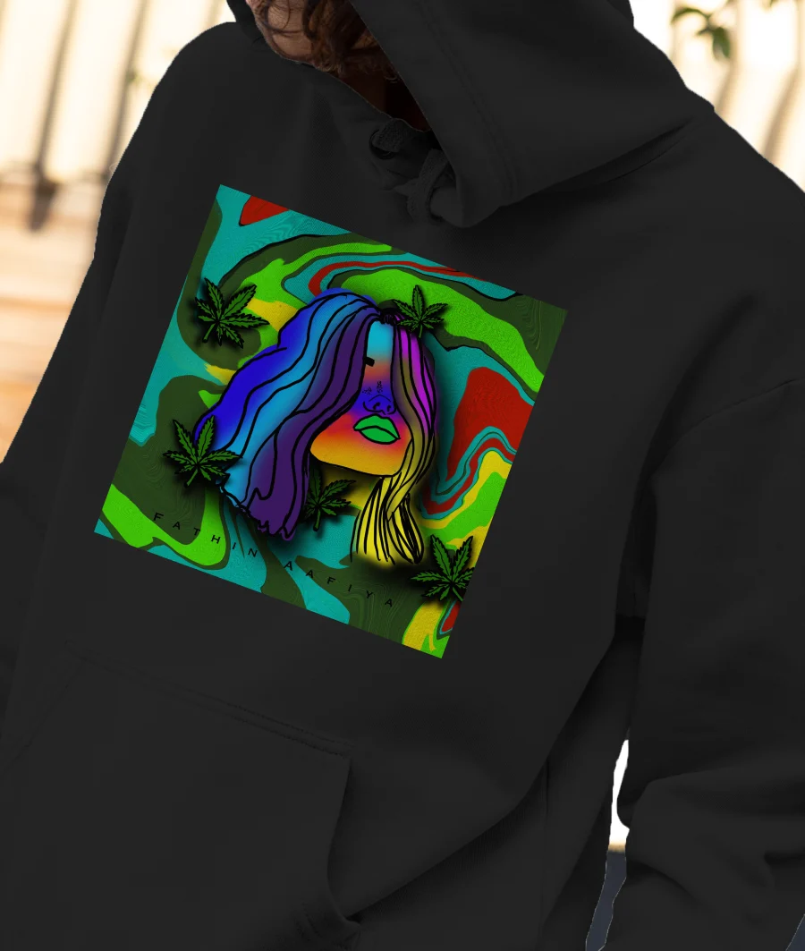 I dream colors  Front-Printed Hoodie