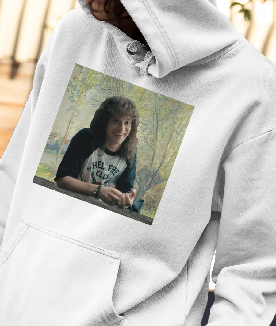 Stranger things ( EddieMunson) Front-Printed Hoodie