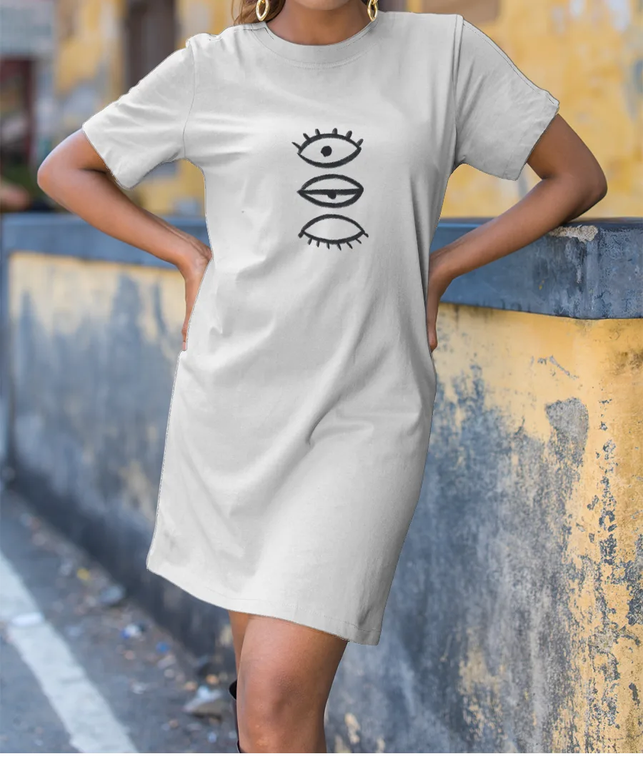 Wink wink  T-Shirt Dress