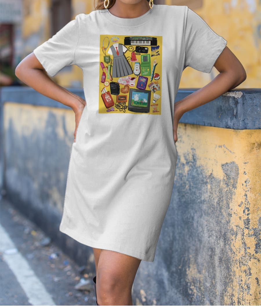 Childhood Objects  T-Shirt Dress