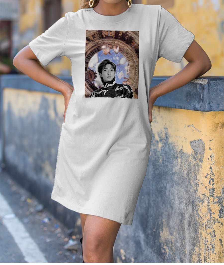 kim namjoon but make it renaissance T-Shirt Dress