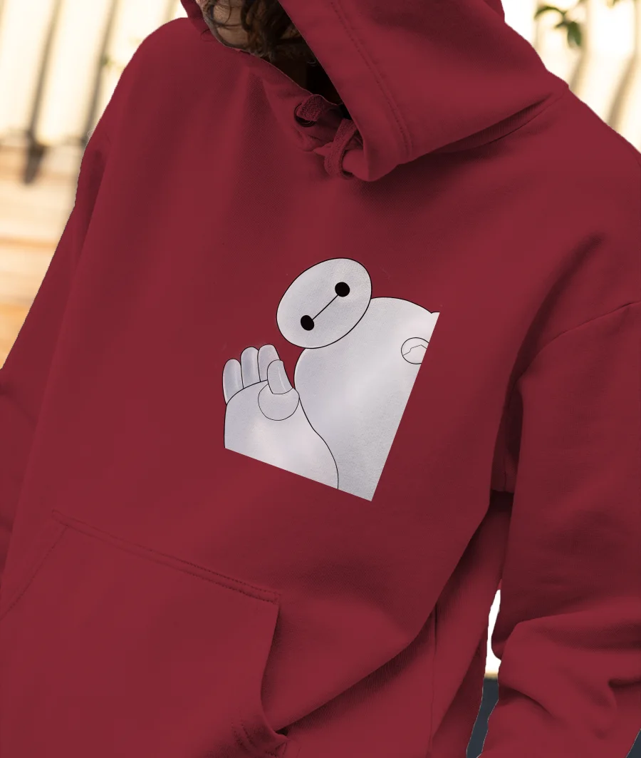 BAYMAX Front-Printed Hoodie