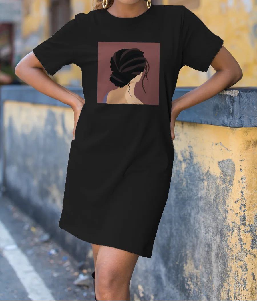 Beauty is Not just the Face T-Shirt Dress