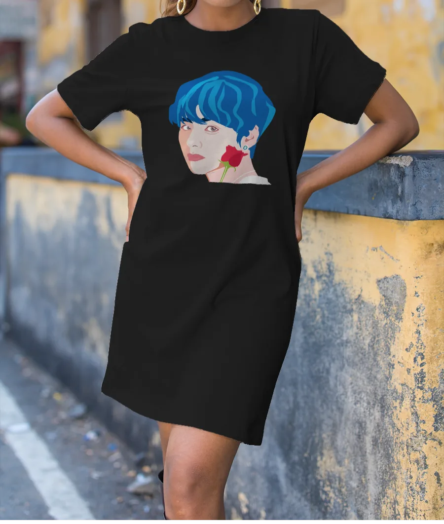 BTS-V | Kim Taehyung T-Shirt Dress