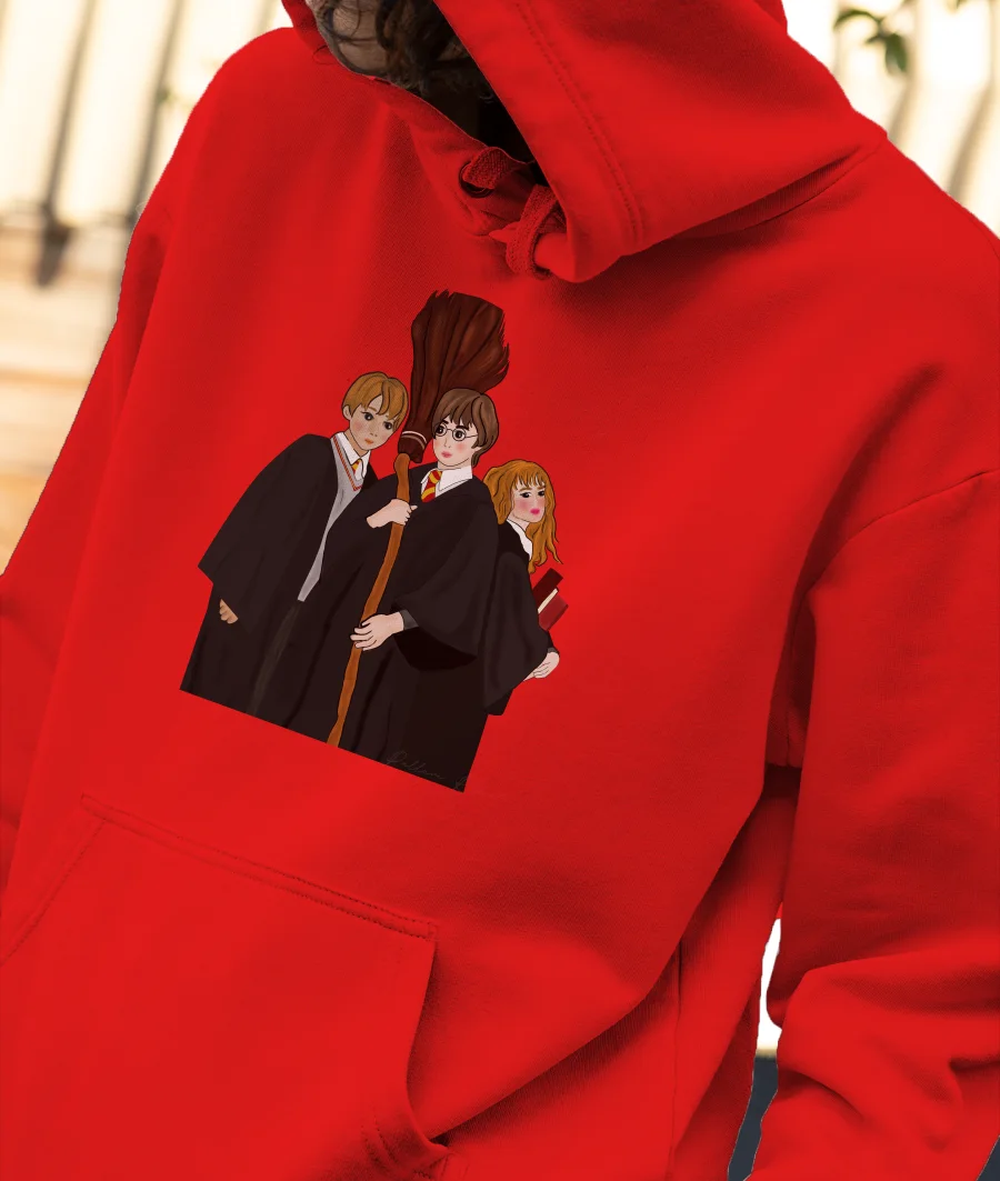 Harry potter Front-Printed Hoodie