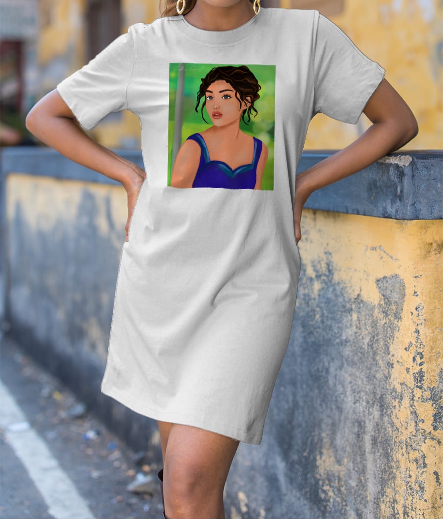 Absorbing the nature in me T-Shirt Dress