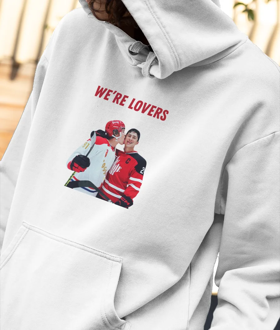 HEATED RIVALRY - #3 Front-Printed Hoodie