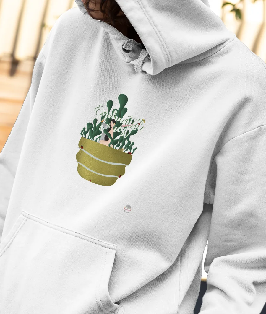 Enchanted Forest Front-Printed Hoodie