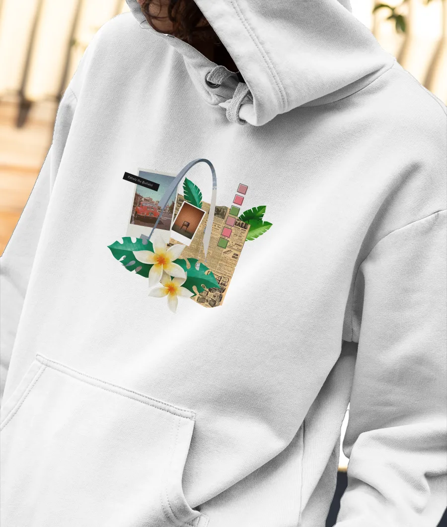 Vintage - The Gateway Arch — St. Louis, Missouri Front-Printed Hoodie