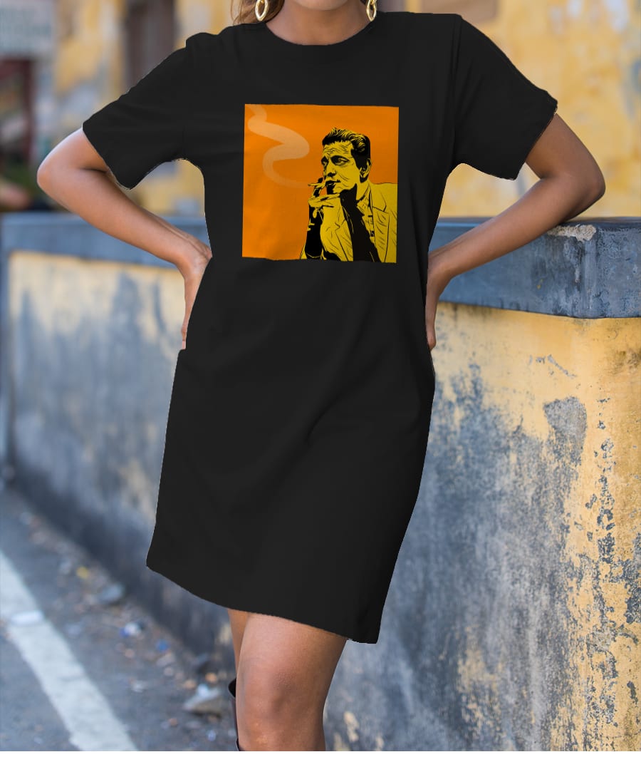 Satyajit Ray T-Shirt Dress