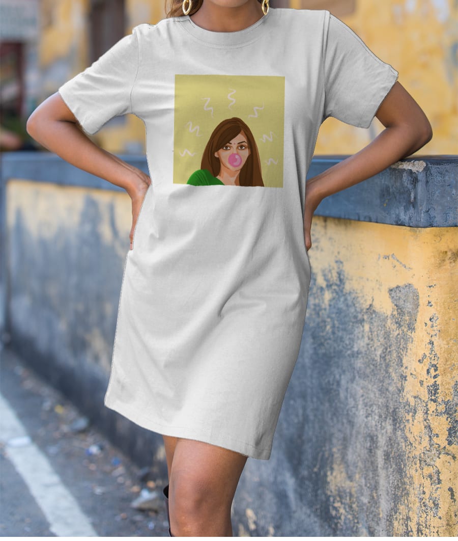 Desi Girl T-Shirt Dress