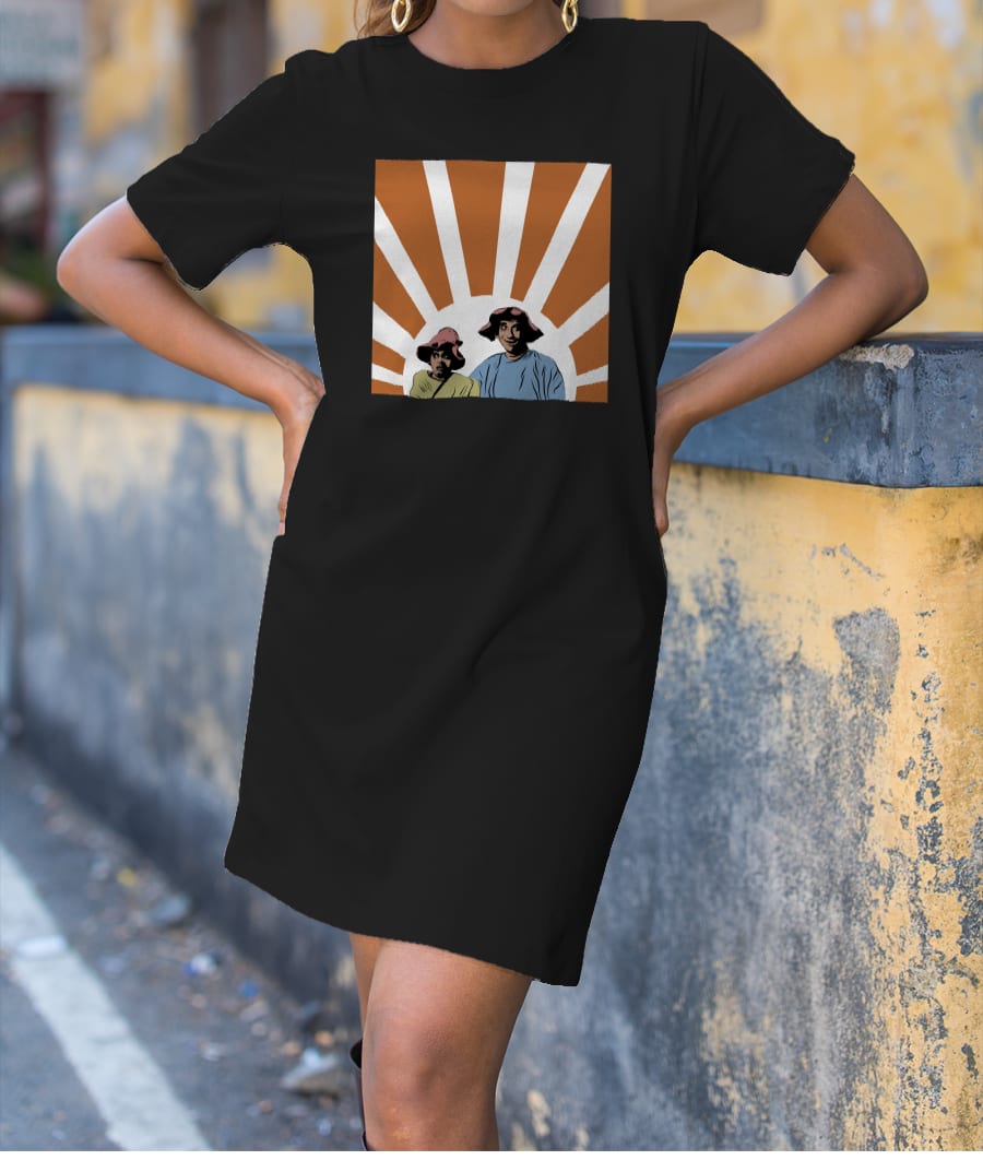 Goopy Gyne Bagha Byne T-Shirt Dress