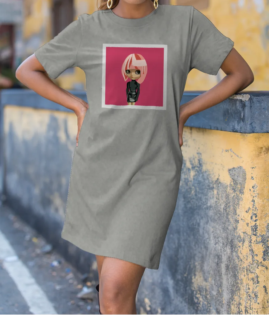 Creepy But Cute T-Shirt Dress