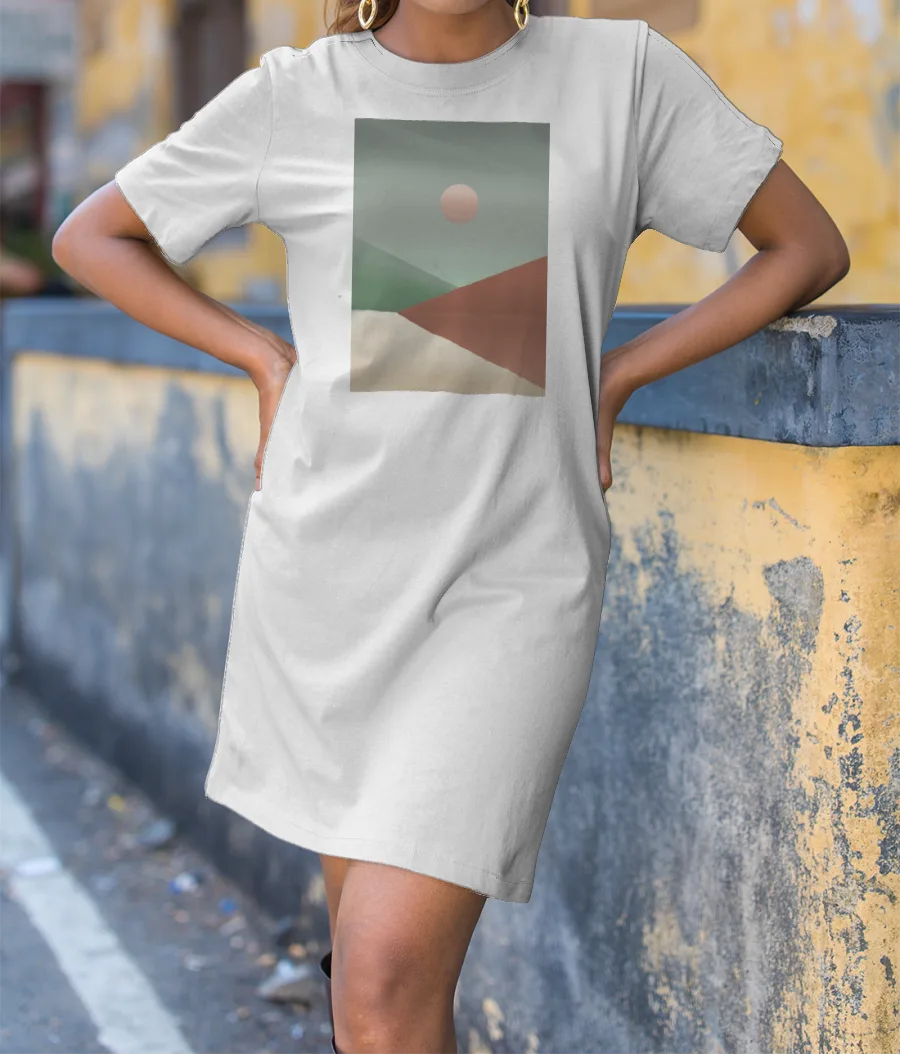 Landscape 1 T-Shirt Dress