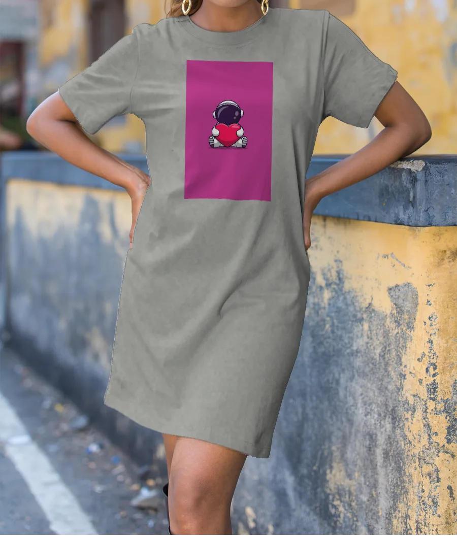 Love diary T-Shirt Dress