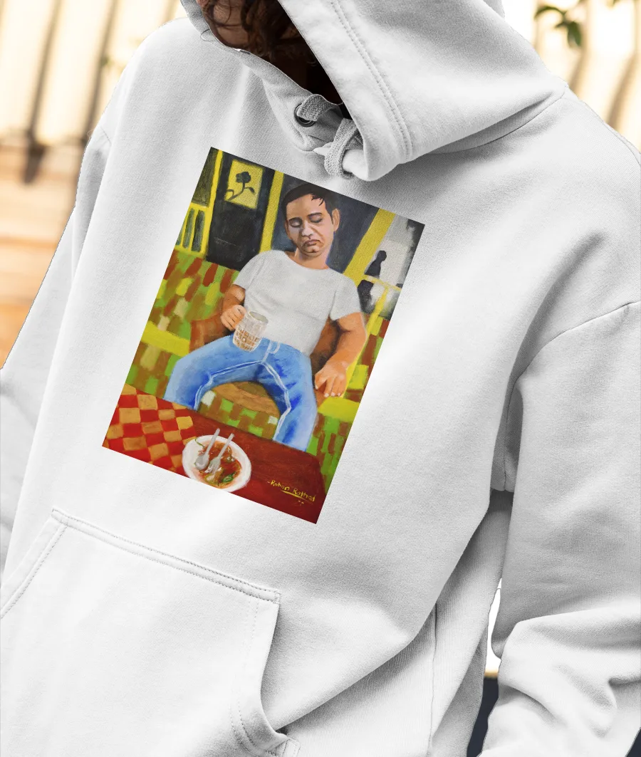 The Drink Front-Printed Hoodie