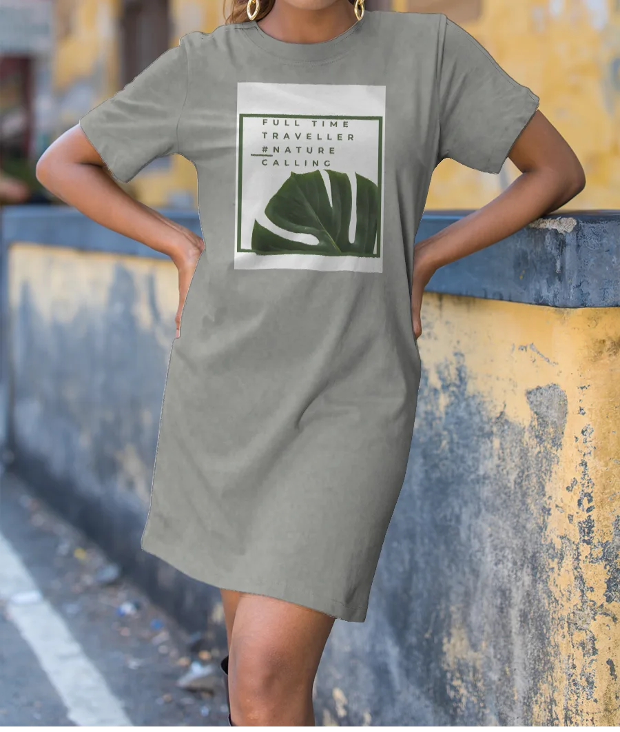 Travel T-Shirt Dress