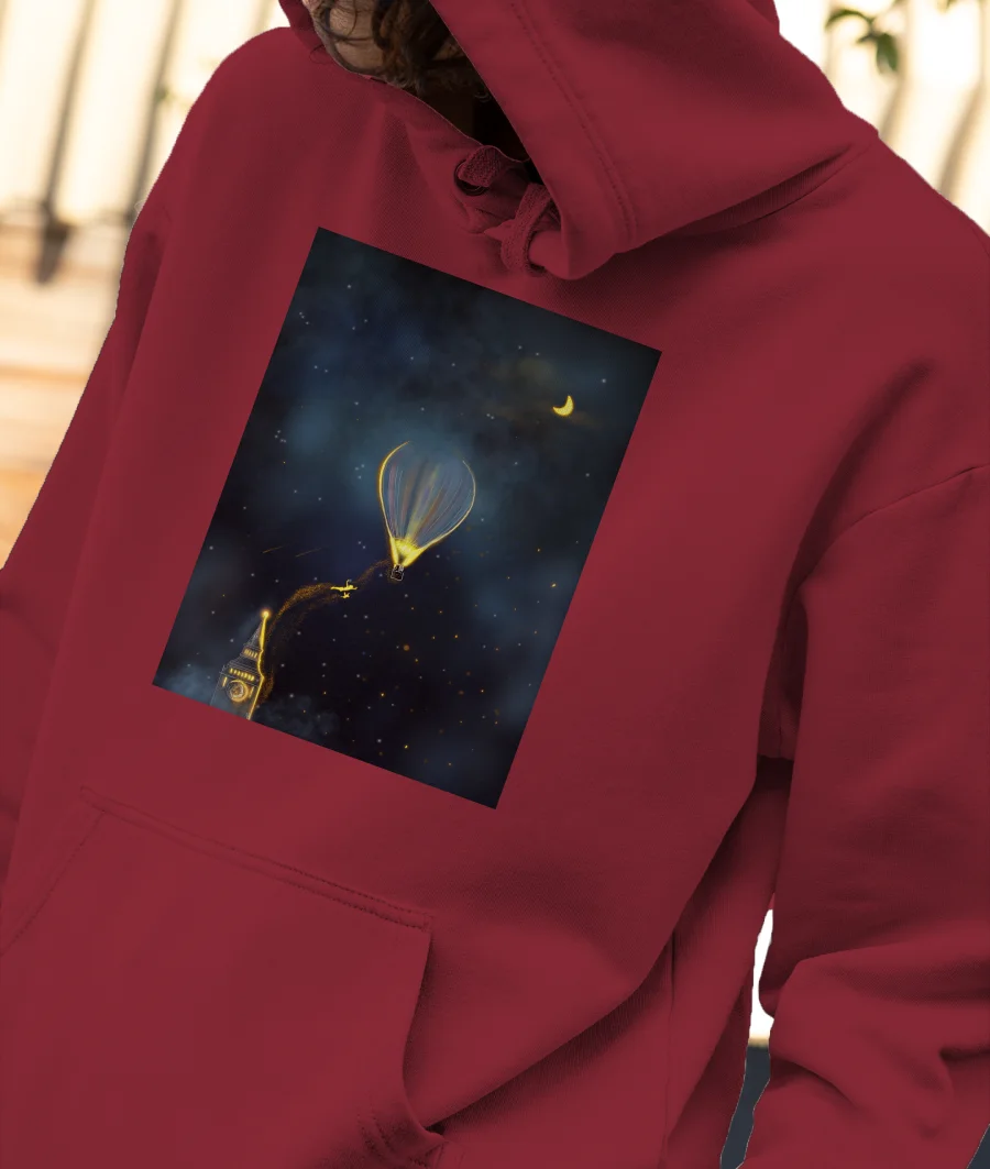 Take me to Neverland  Front-Printed Hoodie