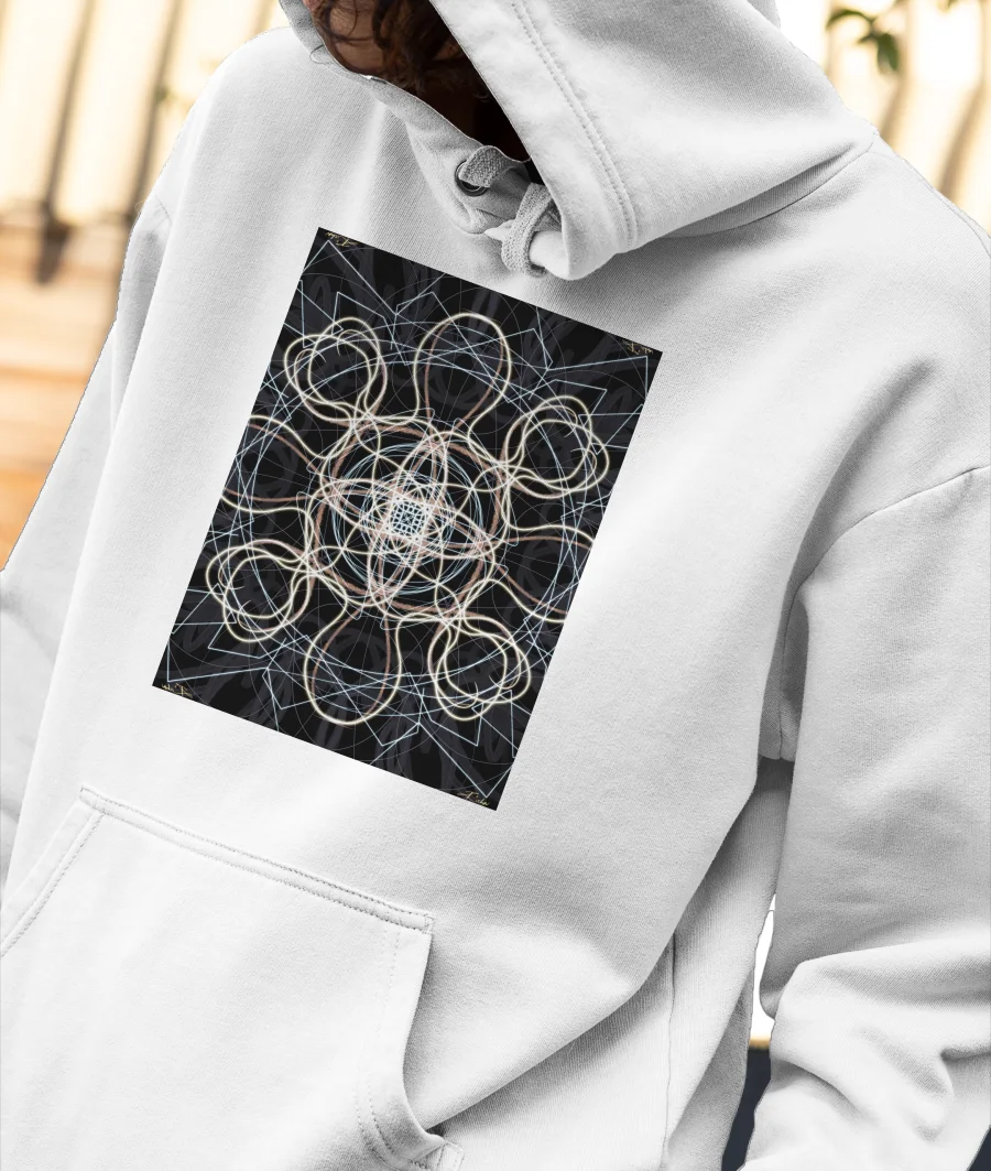 Dark Complexity  Front-Printed Hoodie