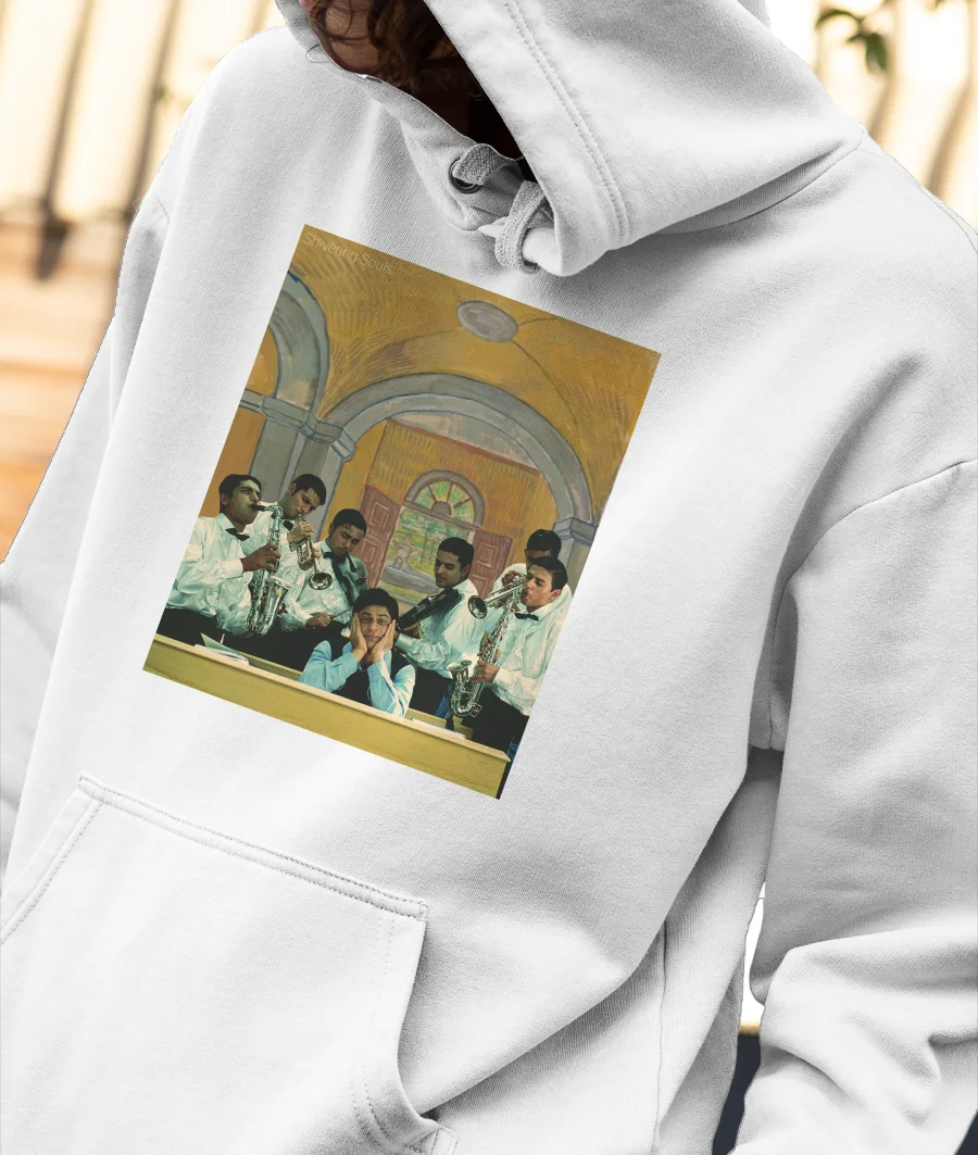 Main Hoon Na x Van Gogh Front-Printed Hoodie