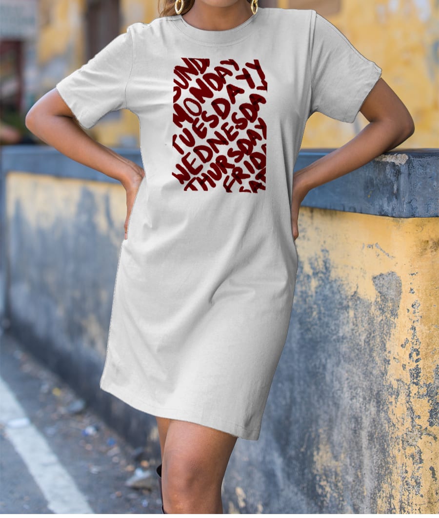 Week on Repeat T-Shirt Dress