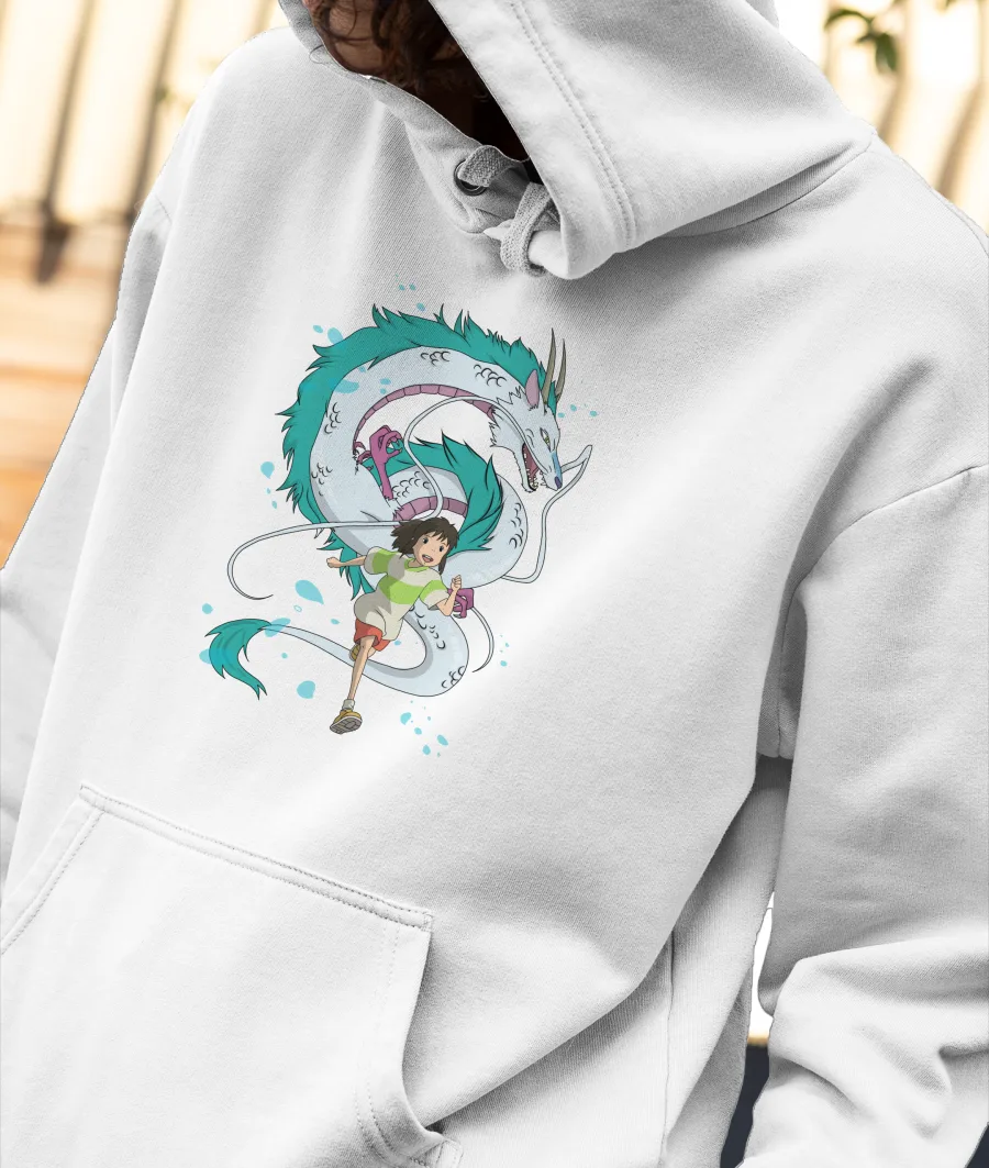 Spirited away Front-Printed Hoodie