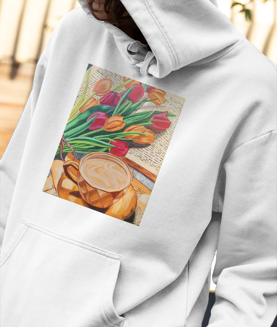 Coffee aesthetics  Front-Printed Hoodie