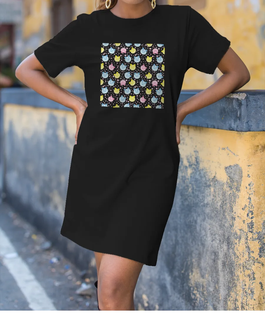 cute gummy bears T-Shirt Dress