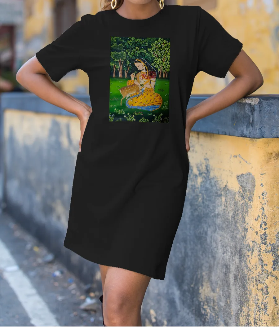 Forest princess T-Shirt Dress