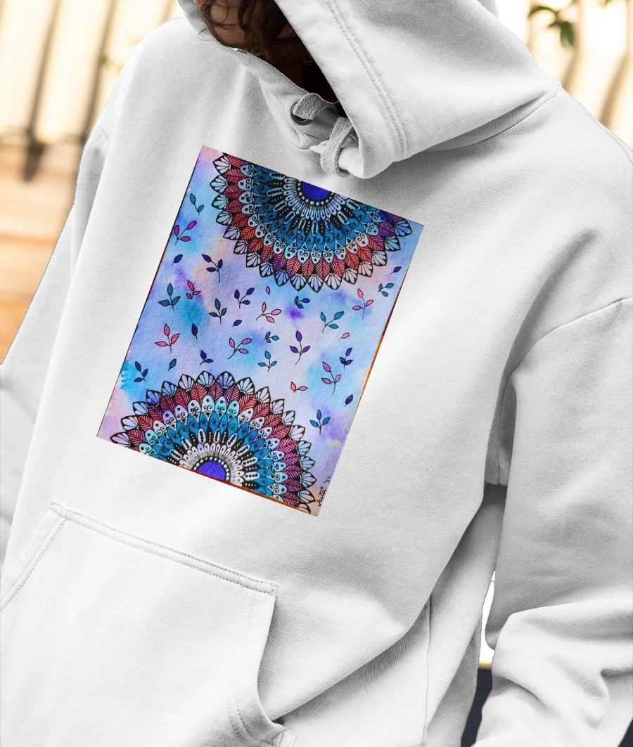 Colourful existence  Front-Printed Hoodie