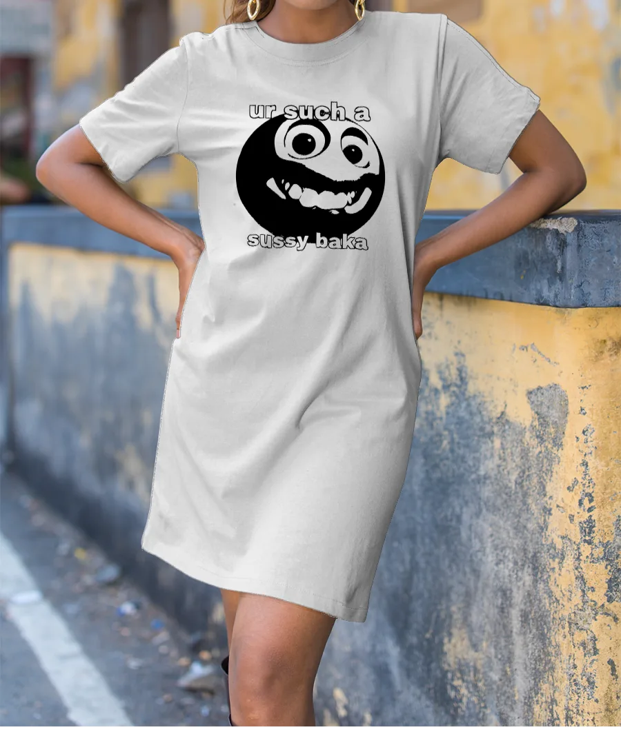 sussy baka T-Shirt Dress