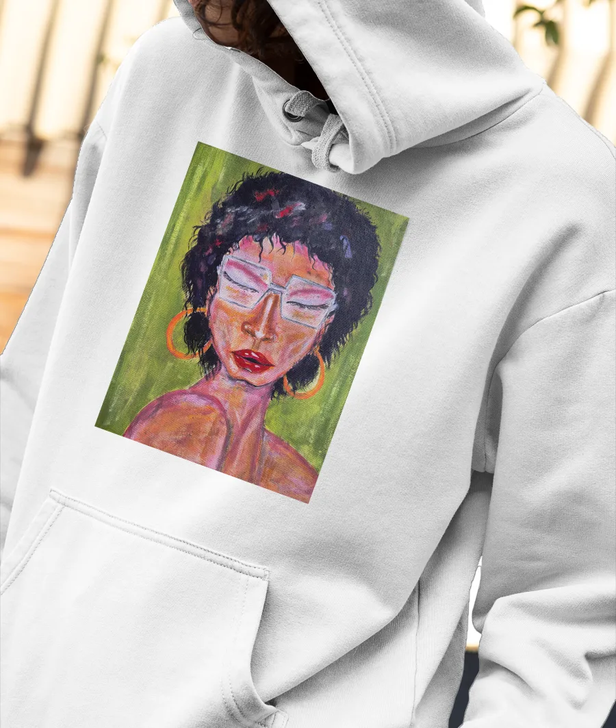 Unapologetic Front-Printed Hoodie