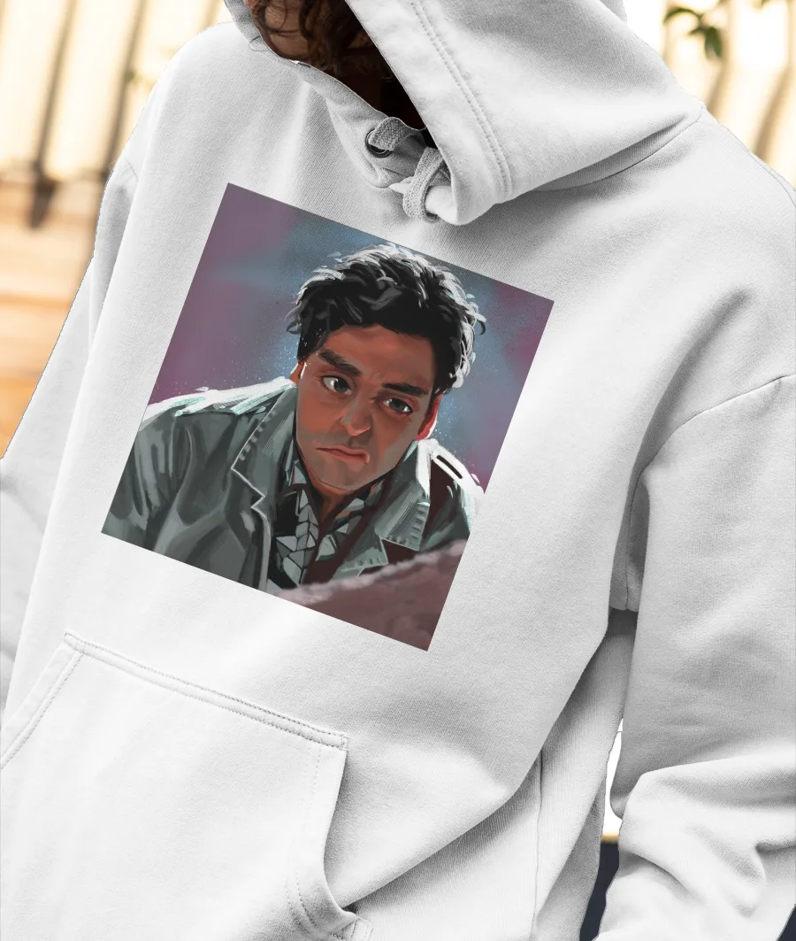 Oscar Isaac Front-Printed Hoodie