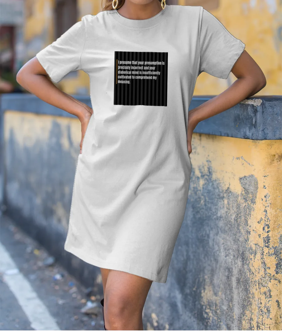 ROYAL STUPID T-Shirt Dress