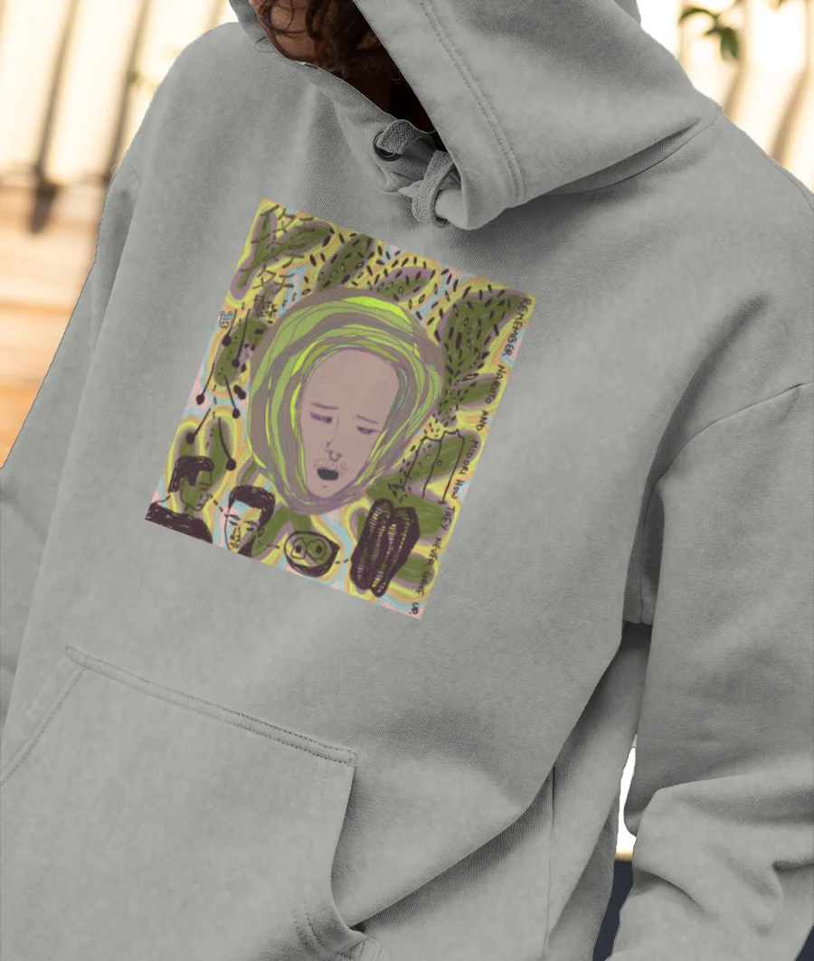 Anime Gym Motivation Front-Printed Hoodie