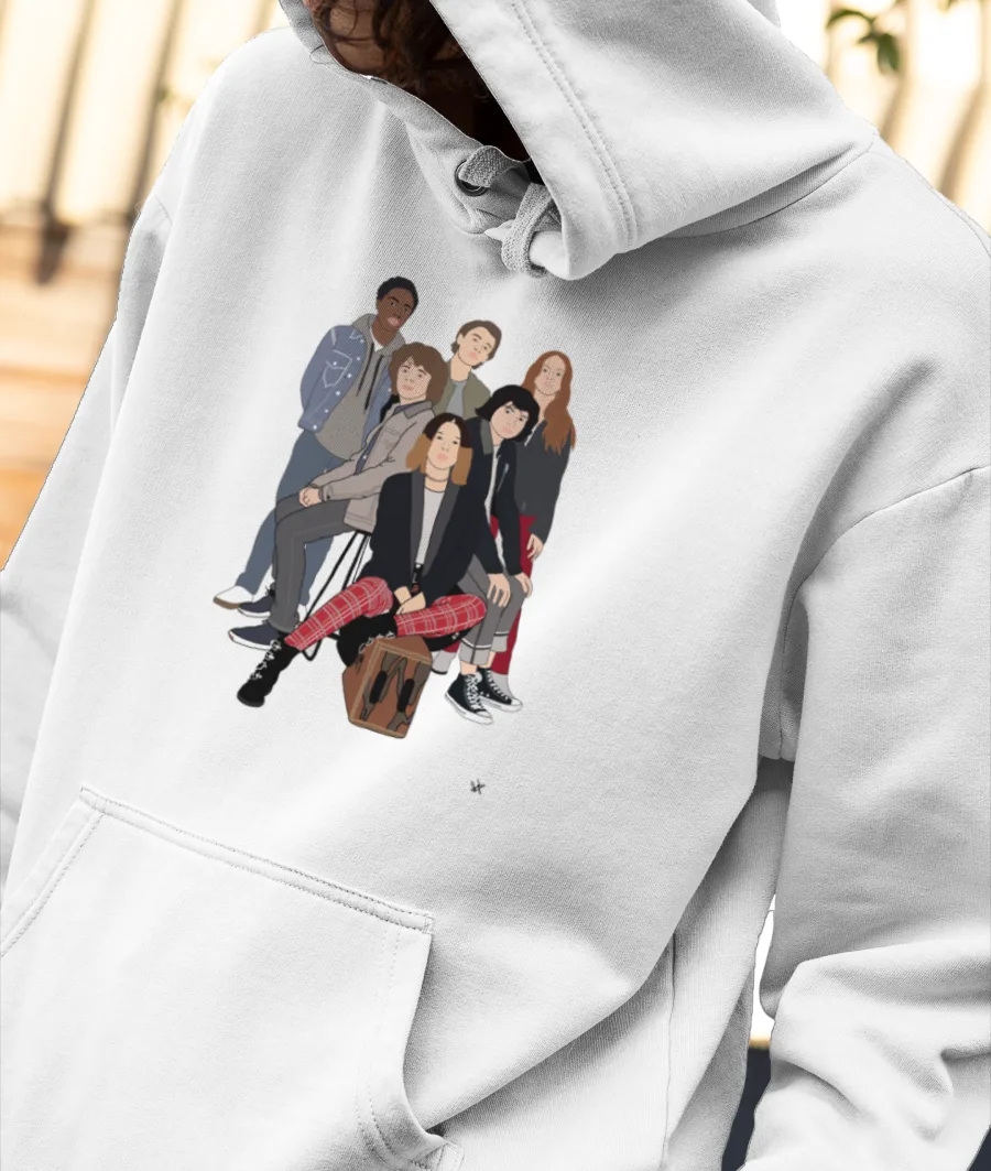 Stranger things  Front-Printed Hoodie