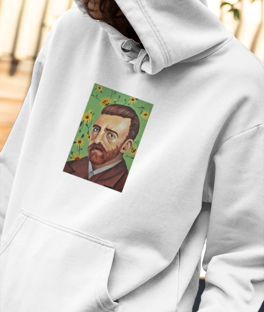 Vincent van Gogh Hoodie Front-Printed Hoodie