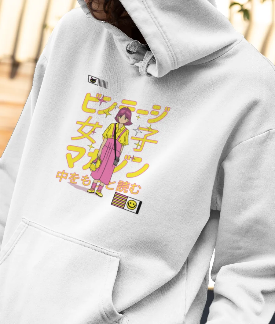 Anime Aesthetic #2 Front-Printed Hoodie