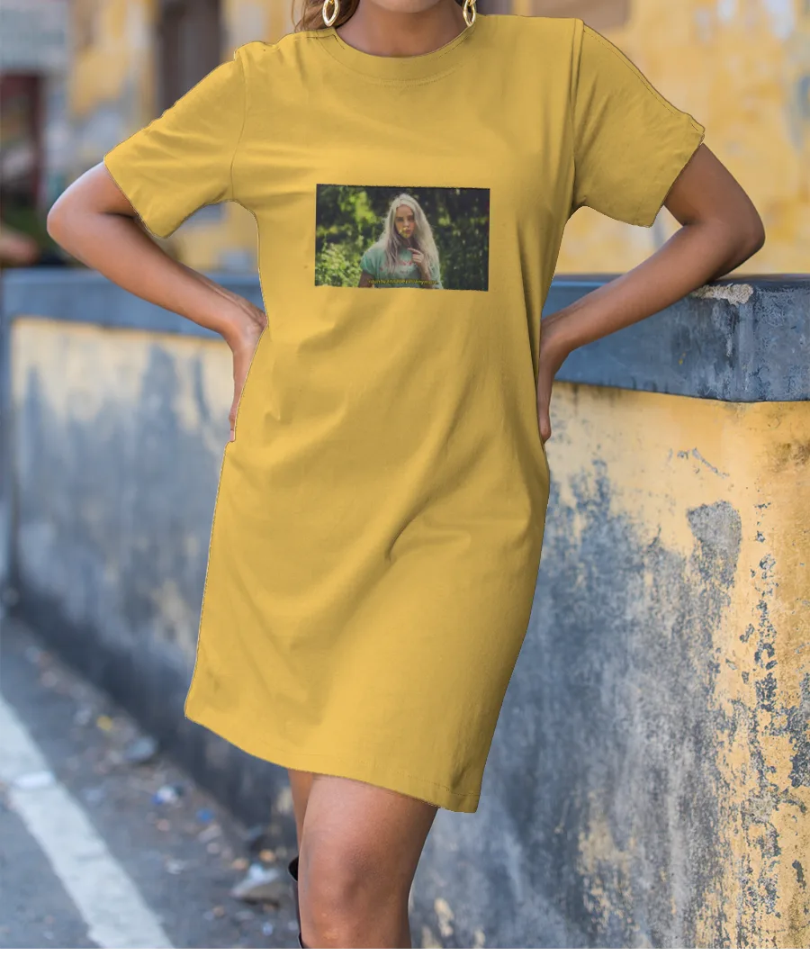 I don't wanna be you anymore- Billie Eilish T-Shirt Dress