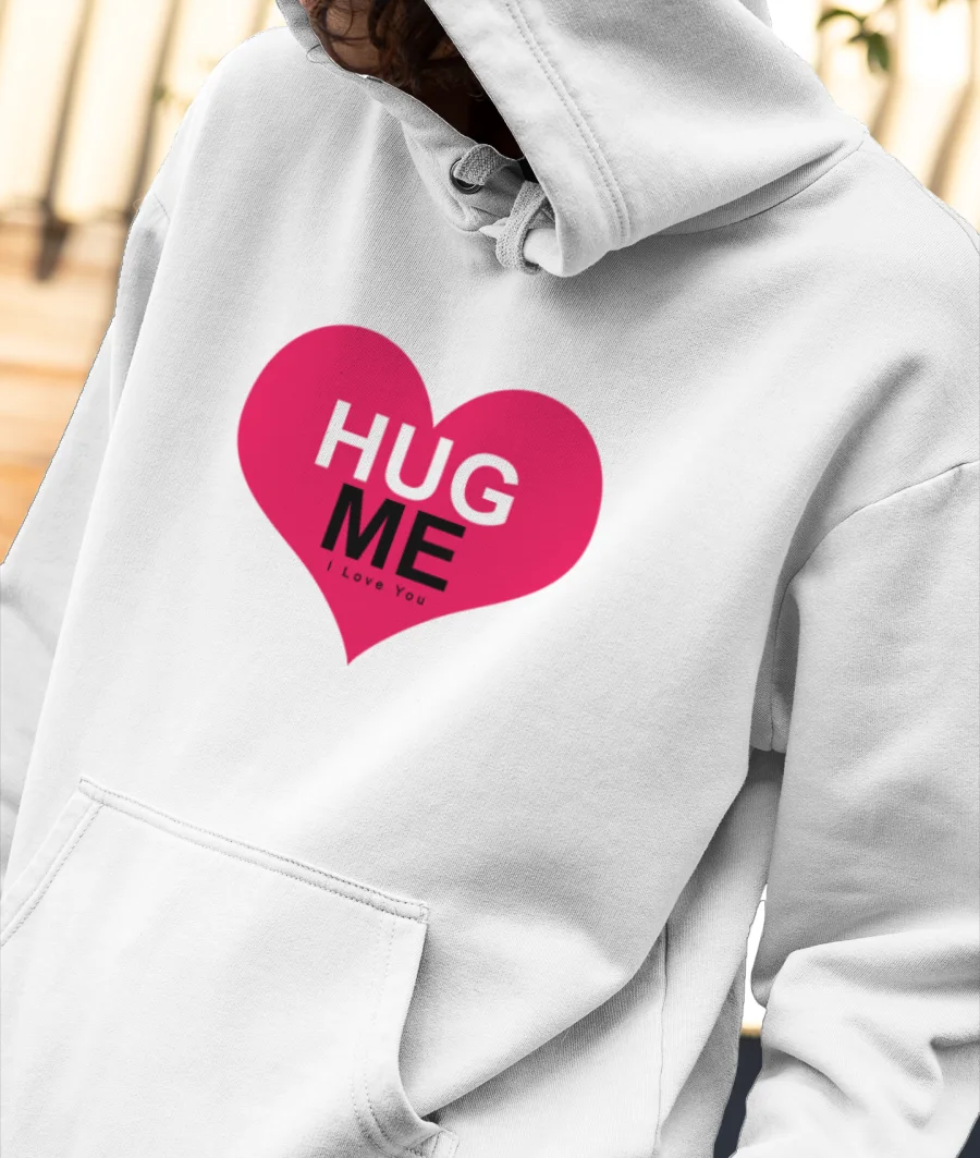 Happy Hug Day - Love Front-Printed Hoodie