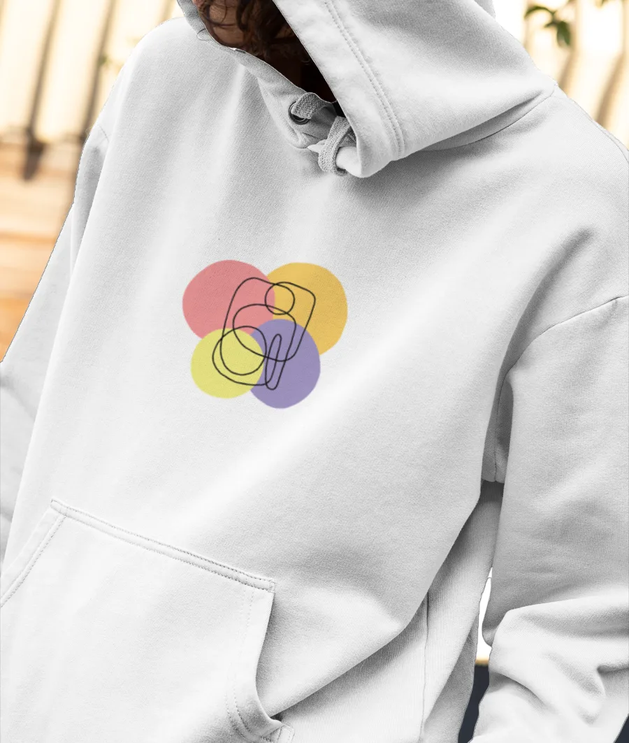 Abstract series 1 Front-Printed Hoodie